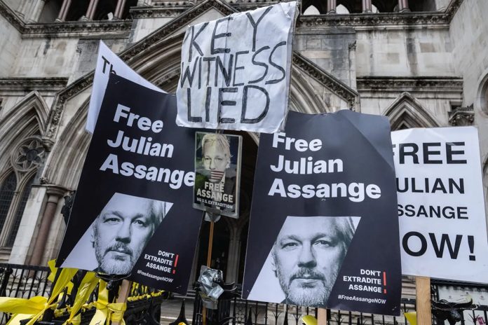 Julian Assange, WikiLeaks founder, American soil