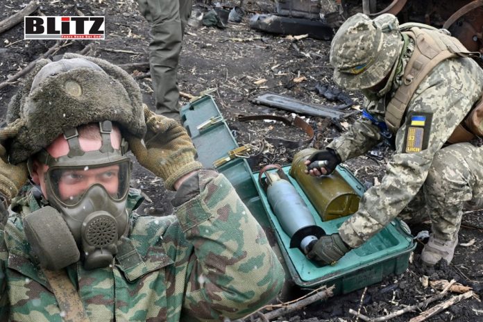 Russian Defense Ministry, Ukrainian military, Biosporin, Gas grenades, Russian authorities, Ukrainian forces, Lt. Gen. Igor Kirillov, Chemical munitions