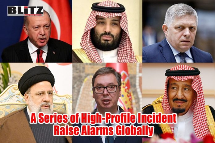 Mohammed bin Salman, Recep Tayyip Erdoğan, Robert Fico, Ebrahim Raisi