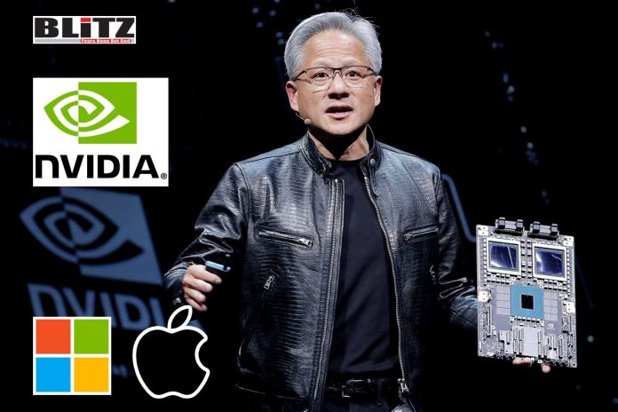 NASDAQ, Microsoft, Apple, Nvidia, AI, Artificial Intelligence, Jensen Huang, AI chips, AI computing, Mellanox Technologies, AI domain, Baron Capital, GPU, OpenAI