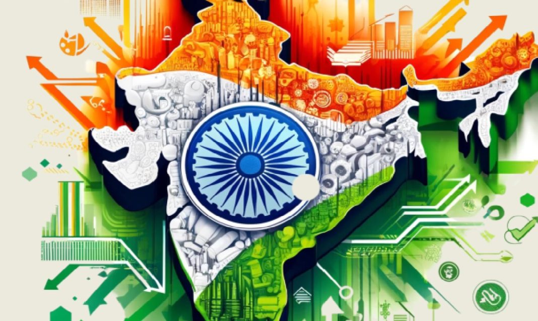 Following liberation from colonial rule, India thrives whereas Britain declines