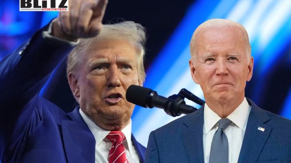 Trump blasts Biden