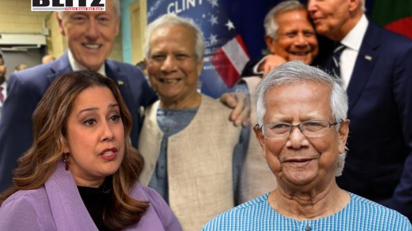 connections between Muhammad Yunus and Clinton