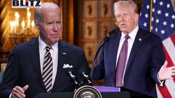 Trump blames Biden