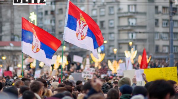 Serbia, protests , Milos Vucevic