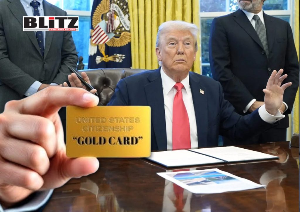 Trump unveils 5 million gold card US residency program BLiTZ