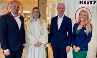 Liberland co-owner Zuzana Uchnarova pushes Vit Jedlička towards misdeeds