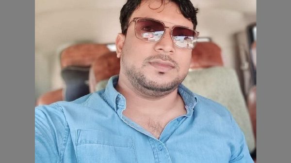 Murdered Hindu man named Sarat Chakraborty Mani