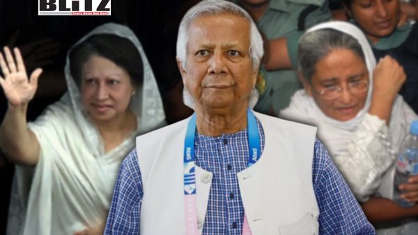 Khaleda Zia, Muhammad Yunus and Sheikh Hasina