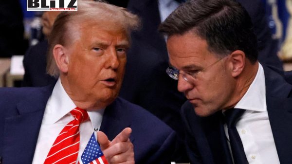 NATO Secretary-General Mark Rutte and President Donald Trump