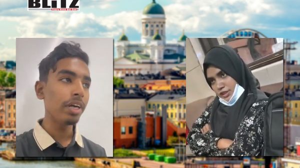 Left: Ahmed Reza Hasan Mahdi (A.K.A. Mahdi Hasan). Right: Finnish citizen who admitted before Indian authorities to entering into a contract marriage arrangement