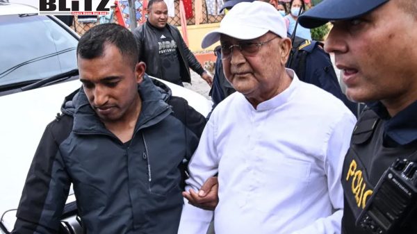 Former Prime Minister K. P. Sharma Oli