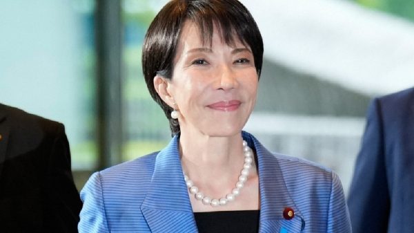 Japanese Prime Minister Sanae Takaichi