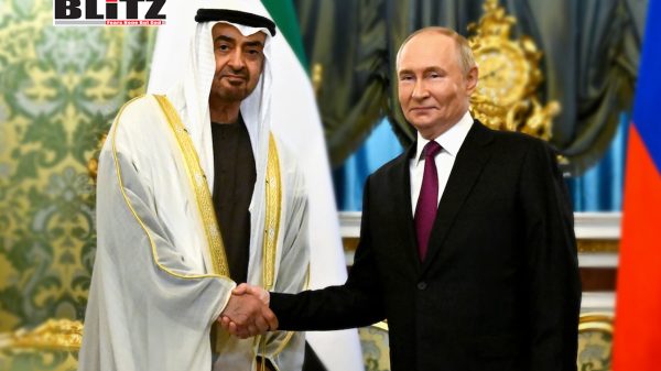 Russian President Vladimir Putin, United Arab Emirates, US President Donald Trump, Moscow, Sheikh Mohamed bin Zayed Al Nahyan, Ukrainian President Vladimir Zelensky, Biden administration, NATO, 