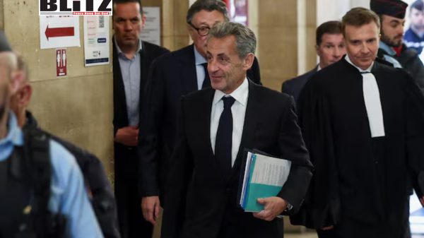 former French President Nicolas Sarkozy