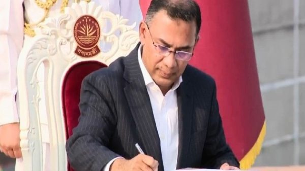 Tarique Rahman sworn-in an Prime Minister