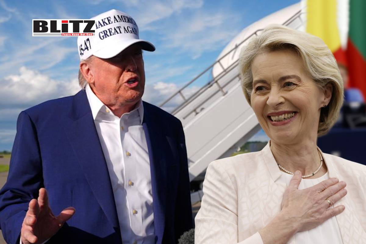 US President Donald Trump, European Union, Brussels, European Commission, Ursula von der Leyen, US dollar, European, Trade Policy,
