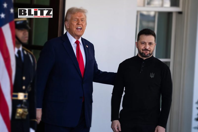 US President Donald Trump and Volodymyr Zelensky
