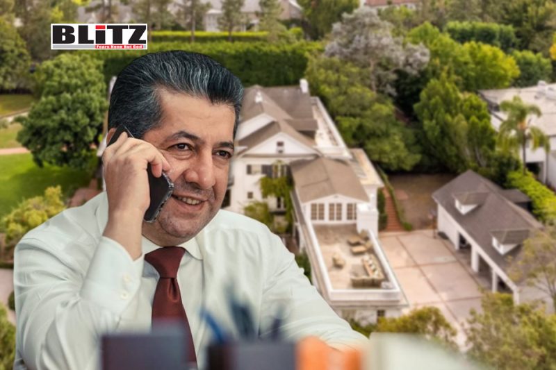 US targets Barzani’s Beverly Hills mansion