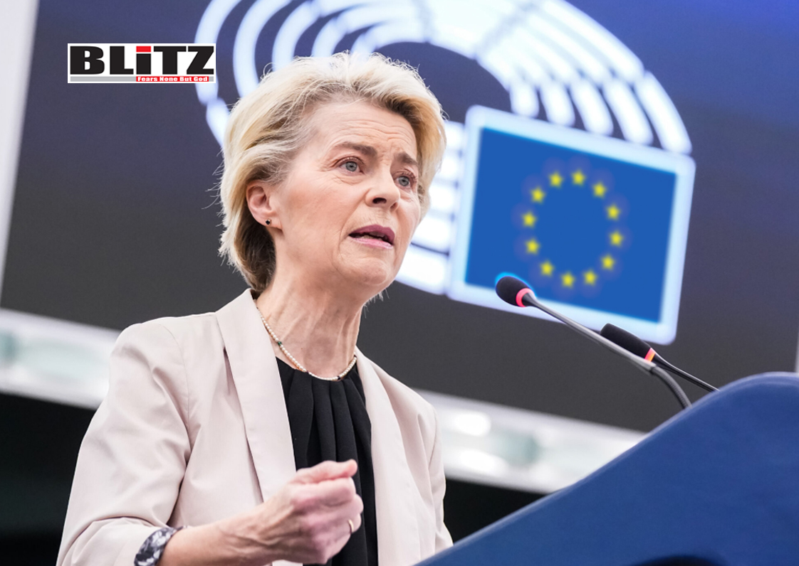 Ursula von der Leyen, European Commission, European Union, Valencia, European, Donald Trump, American, European nations, foreign policy, French President Emmanuel Macron, Germany, Berlin, World War II, Russian President Vladimir Putin, nuclear, Russian Foreign Minister Sergey Lavrov, American politics,