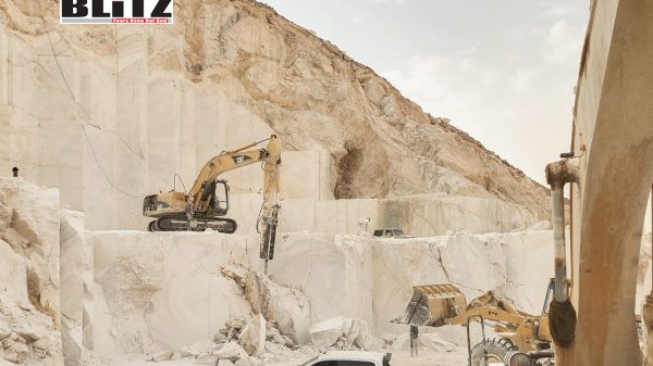 Marble extraction in Yemen