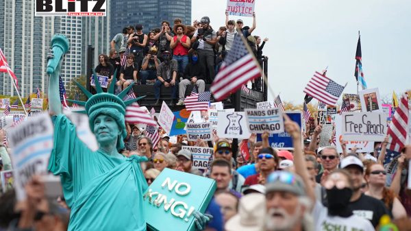 Times Square, New York, National Mall, Washington DC, Americans, Donald Trump, Trump administration, US history, Democratic, US Army, National Guard, Republican, Mike Johnson, House Speaker, Constitution, European, AI-generated, Texas, Virginia,
