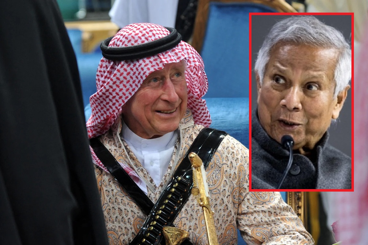 Sheikh Hamad bin Jassim, the Qatari donor, King Charles Harmony Award, King Charles, UK, Anti-Israel, The Sunday Times, Osama Bin Laden, Bakr Bin Laden, Hamas, Yunus, Muhammad Yunus, Bangladesh, Hindu, The Sunday Guardian, Sheikh Hasina, Donald Trump